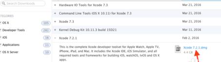 Mac中怎么从苹果开发者中心下载各个版本的Xcode方法
