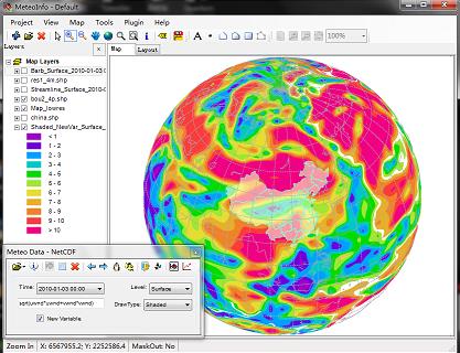 Meteoinfo气象绘图软件