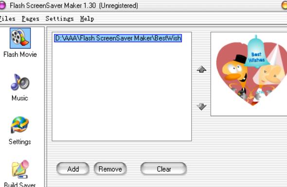 Flash ScreenSaver Maker正式版截图