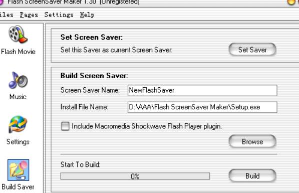 Flash ScreenSaver Maker正式版