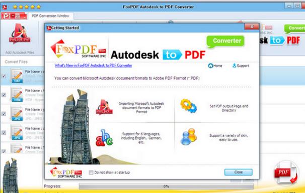AutoDesk转换到PDF转换器免费版图片