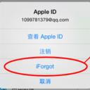苹果手机lD密码忘记找回软件