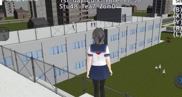 shool girl simulator游戏中文版(日系角色扮演类模拟手游) v1.4 安卓汉化版