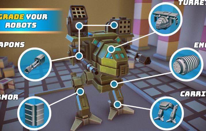 机器人战场安卓手机版(风格独特的射击类游戏) v1.0 最新版