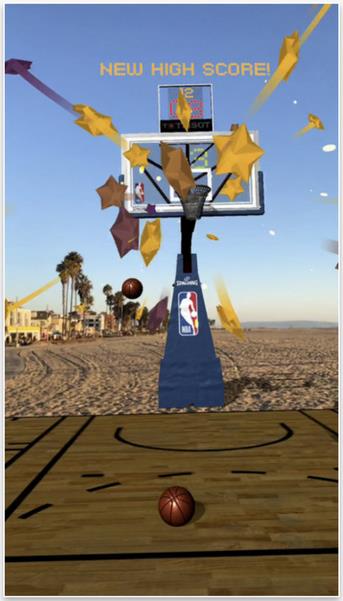 NBA AR App IOS版(苹果手机ar投篮游戏) v1.4 最新版