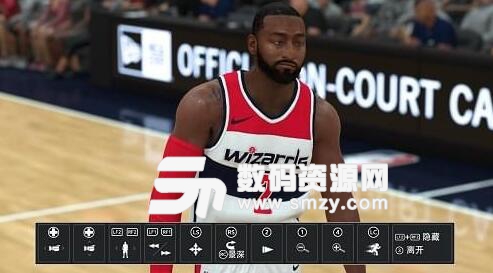 NBA2K18奇才隊沃爾身形發型麵補MOD中文版