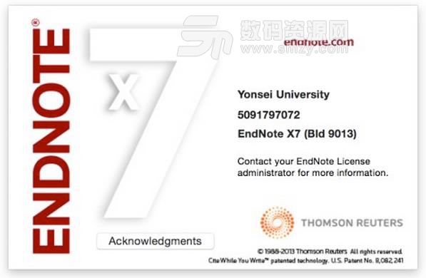 endnote x7正式版