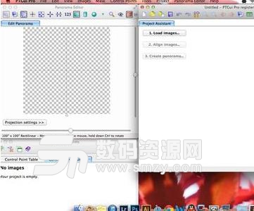 苹果电脑中PTGUI for Mac如何使用全景图片制作拼接教程