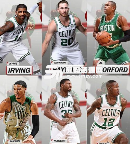 NBA2K18凯尔特人全队球员高清照片补丁下载