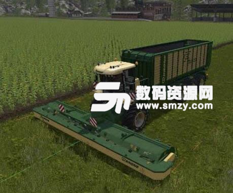 模拟农场17大型全自动割草收割机MOD