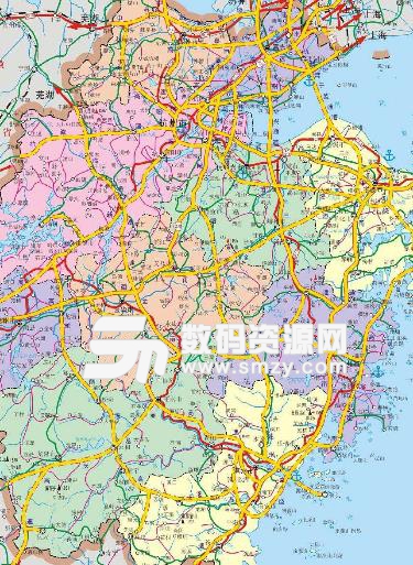 浙江省高速公路地圖全圖