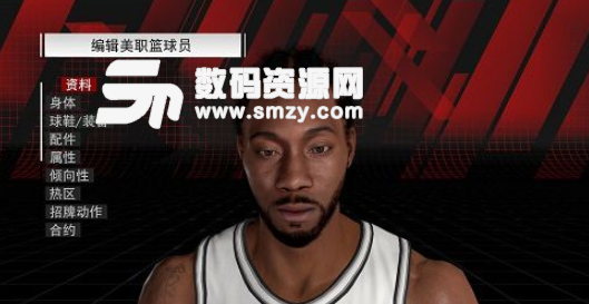 NBA2K18马刺队伦纳德身形发型面补MOD