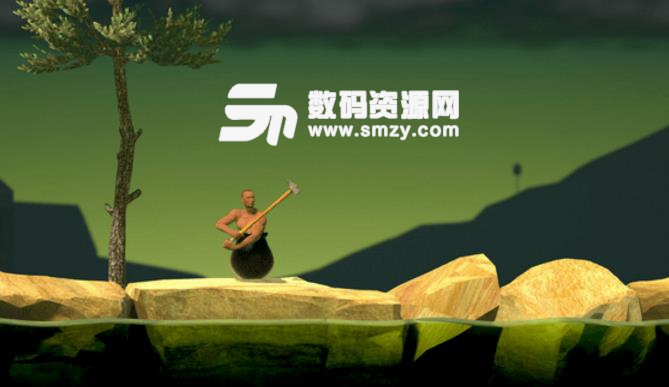 人坐在罐子里用锤子爬山的游戏steam版图片
