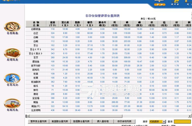 营养配餐系统正式版