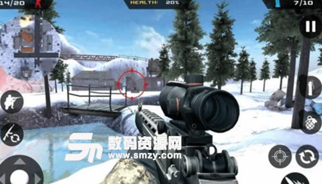 雪山狙击手安卓版(射击类的枪战游戏) v1.2.1 手机版