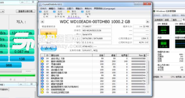 图吧工具箱使用测试,图拉丁工具箱硬盘检测