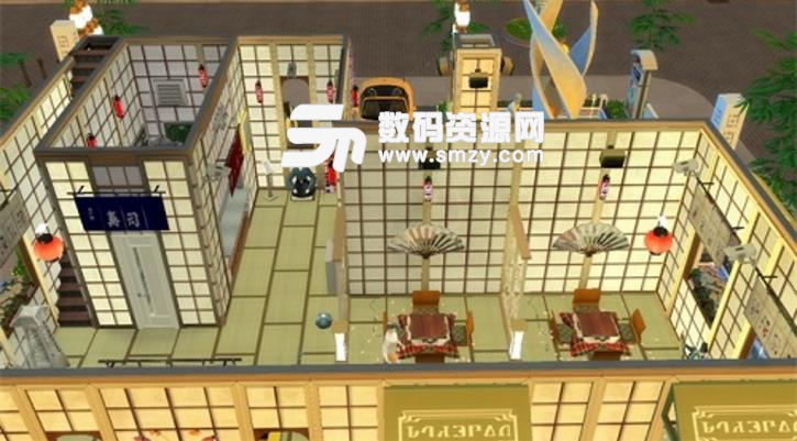 模拟人生4日式餐厅MOD