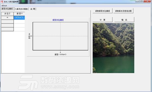 洪水入庫流量推算工具