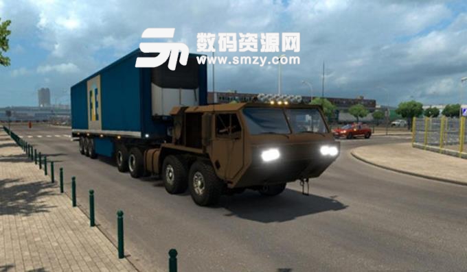 欧洲卡车模拟2军用重卡MOD