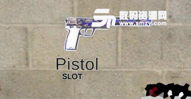 求生之路2USP-S半自动手枪蓝色喷漆版MOD图片