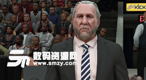 NBA2K18老爷子波波维奇面补MOD