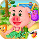 小猪佩奇之保卫蔬菜苹果版(认知蔬菜) v1.82 手机版