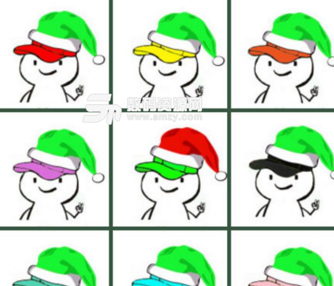 绿帽社圣诞专属头像表情包无水印版