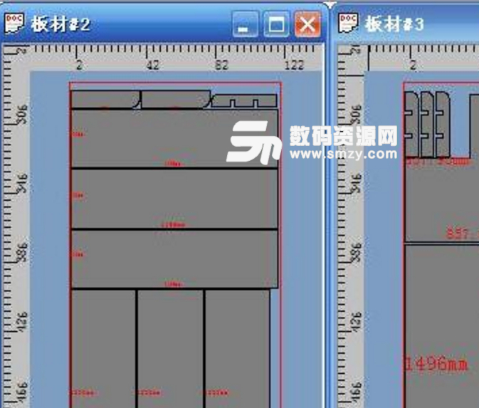 荣朗木工优化开料软件