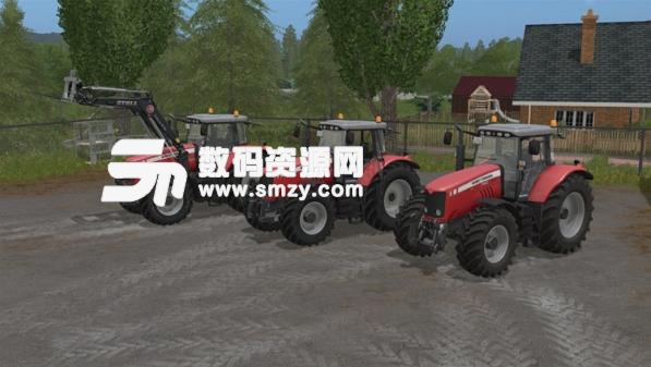 模拟农场17麦赛弗格森7400型拖拉机MOD