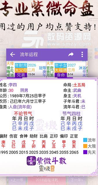 紫微斗数2018流年运势app(家庭运势) v4.12.5 安卓版