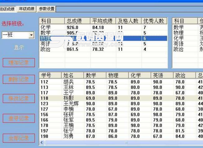 成绩大管家网络管理系统绿色版