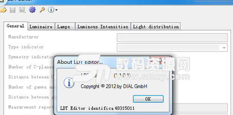 LDT照明灯具参数编辑工具