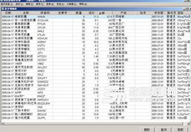 远生药店进销存pos管理系统图片