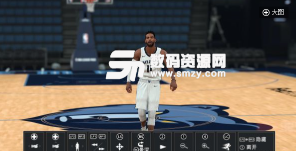 NBA2K18灰熊队康利身形发型面补MOD