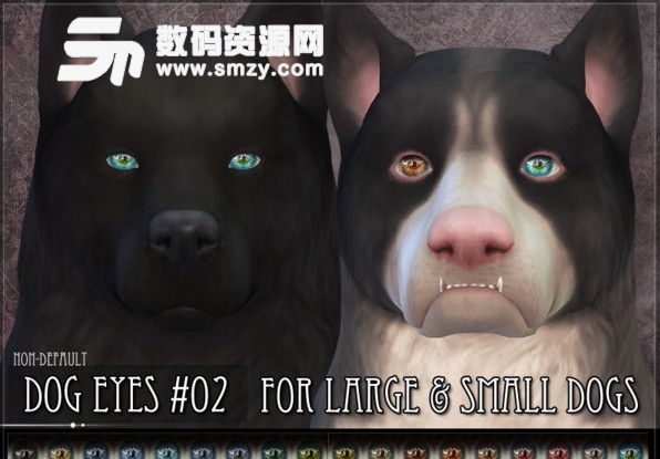 模拟人生4星球效果的狗狗眼睛包mod补丁