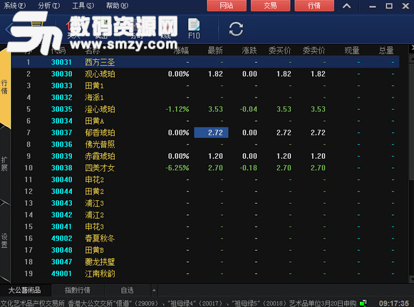 香港大公文化藝術品產權交易所免費版