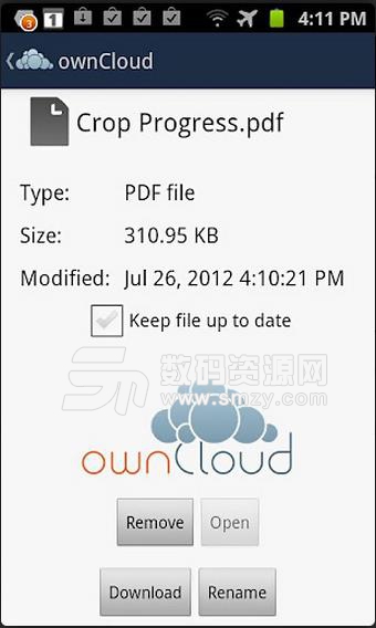 ownCloud安卓版(云服务应用) v1.9.2 最新版