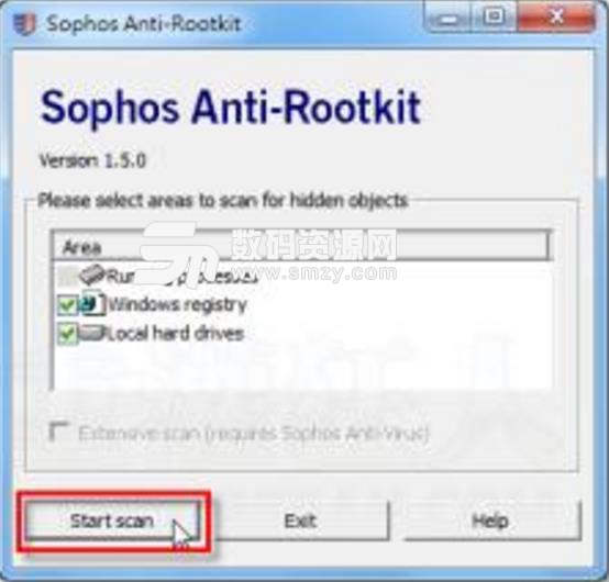 Sophos Anti Rootkit绿色简化版