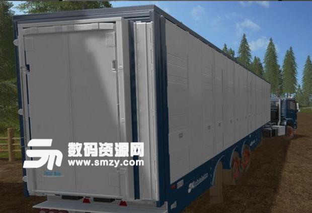 模拟农场17大容量动物运输车MOD