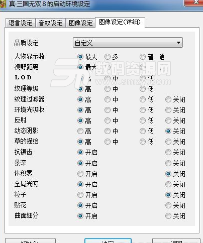 真三國無雙8中等配置穩定幀數畫麵設置推薦