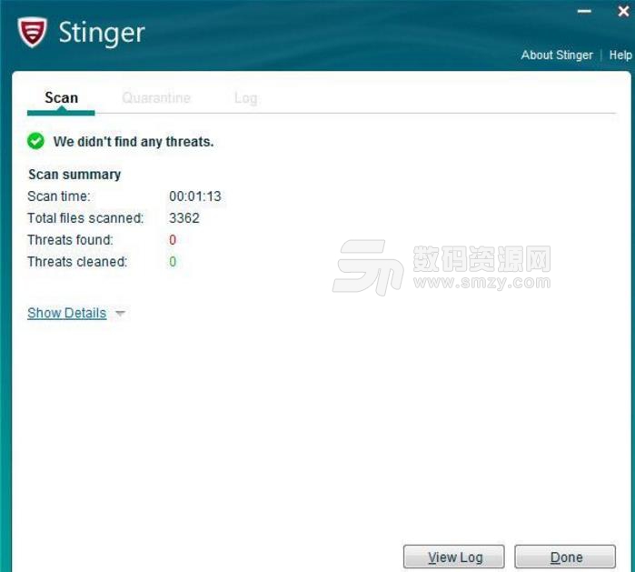 McAfee AVERT Stinger正式版