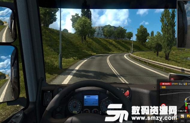 欧洲卡车模拟2超速不罚款MOD图片