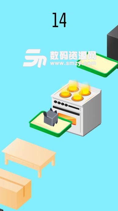 凯蒂猫跳一跳IOS版(休闲跳跃游戏) v1.1 iPhone版