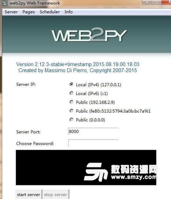 web2py电脑版
