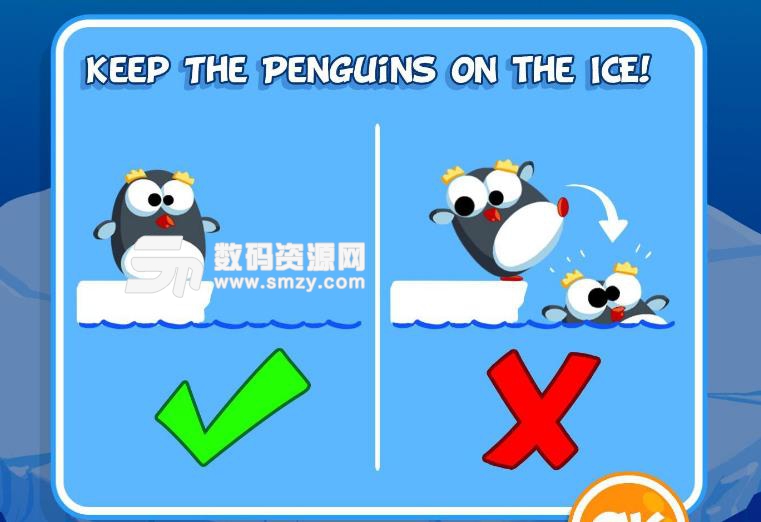 企鹅在冰上手机版(帮助企鹅保持平衡) v1.4 安卓版