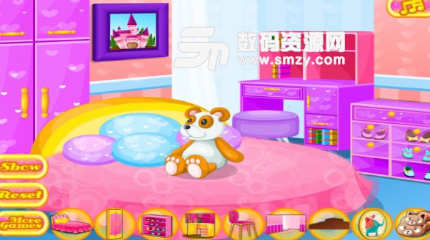 孩子们的卧室清洁游戏手机版(休闲类游戏) v7.2 安卓版