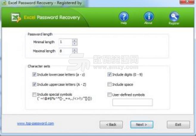 Recover password. Password length. Excel password Recovery. Password Recovery Screen Design.