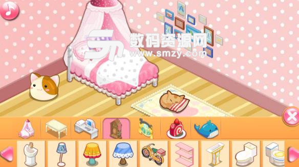 芭比公主的房间Android版(设计休闲类游戏) v2.5.0 最新版
