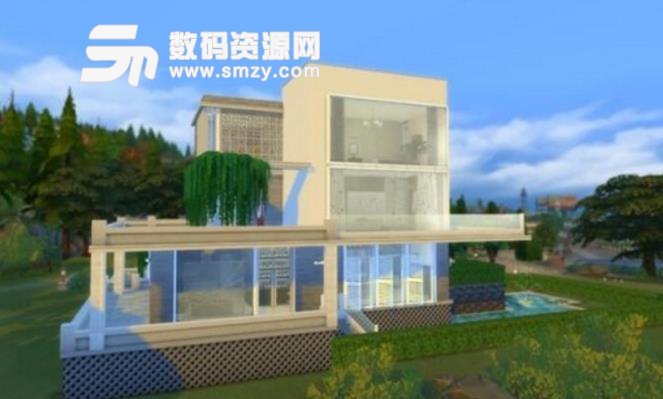 模拟人生4现代居家别墅mod