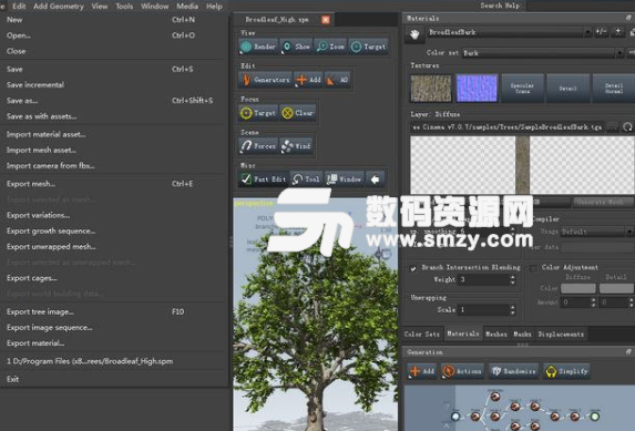 speedtree for ue4漢化版